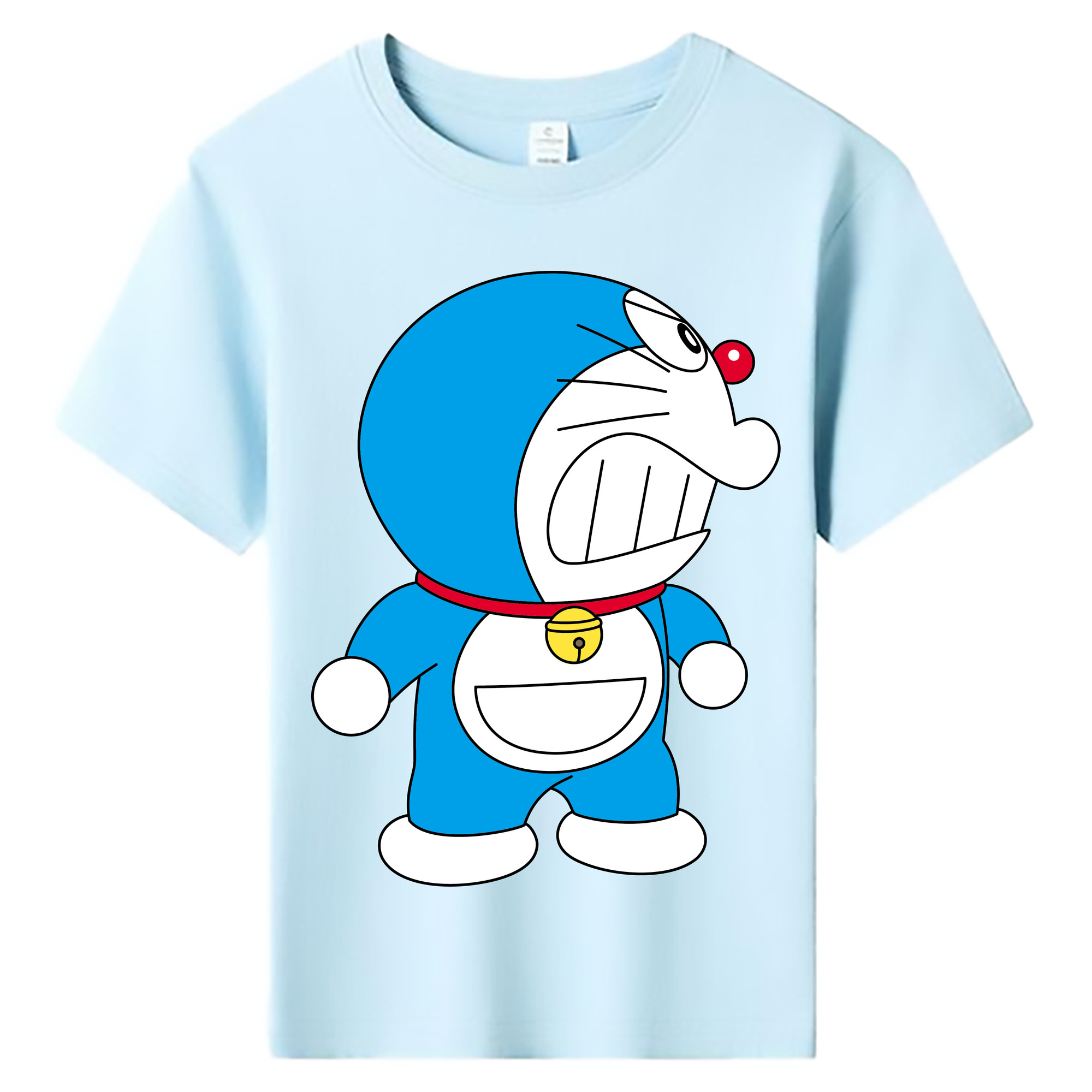 （画像用） ドラえもん Doraemon 綿100％キッズTシャツ（フロントプリント）